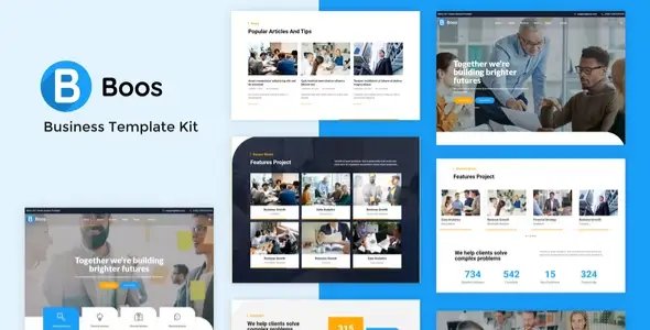Boos – Business Elementor Template Kit